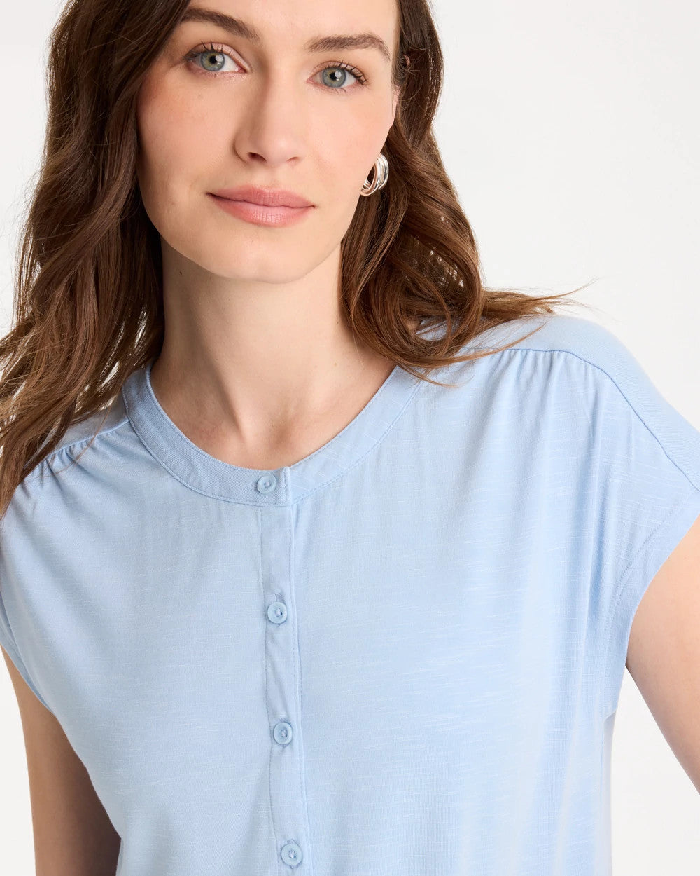 Chico's New | Refined Button Tee