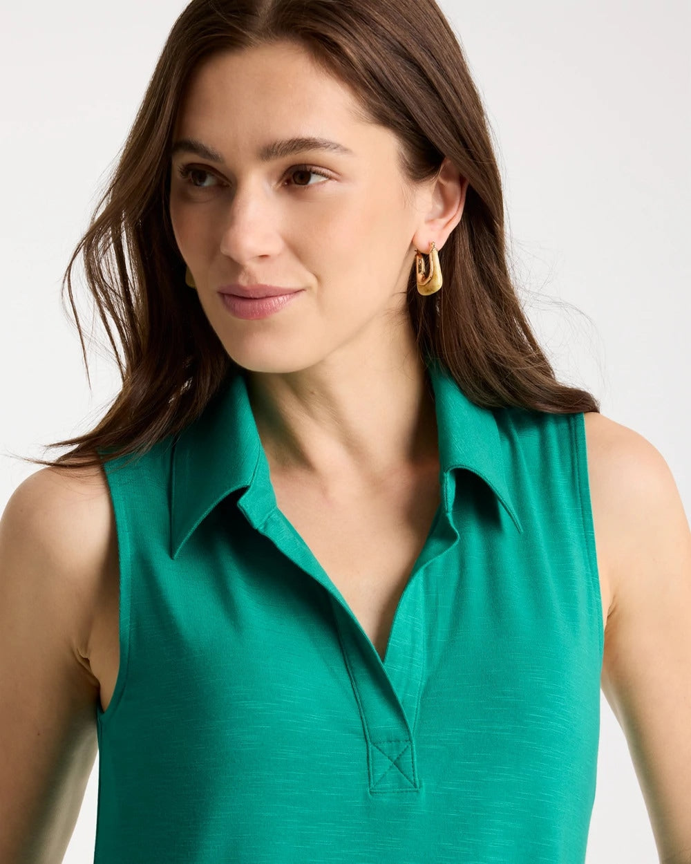 Chico's New | Collared Tunic Tank