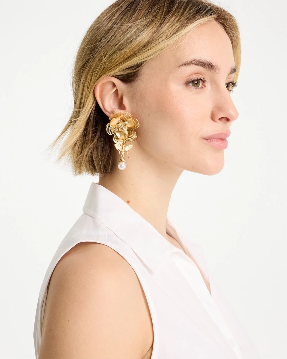 Chico's Deals | Filigree Flower Earrings