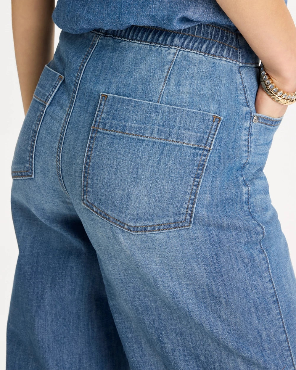 Chico's Exclusive | Lightweight Wide-Leg Ankle Jeans