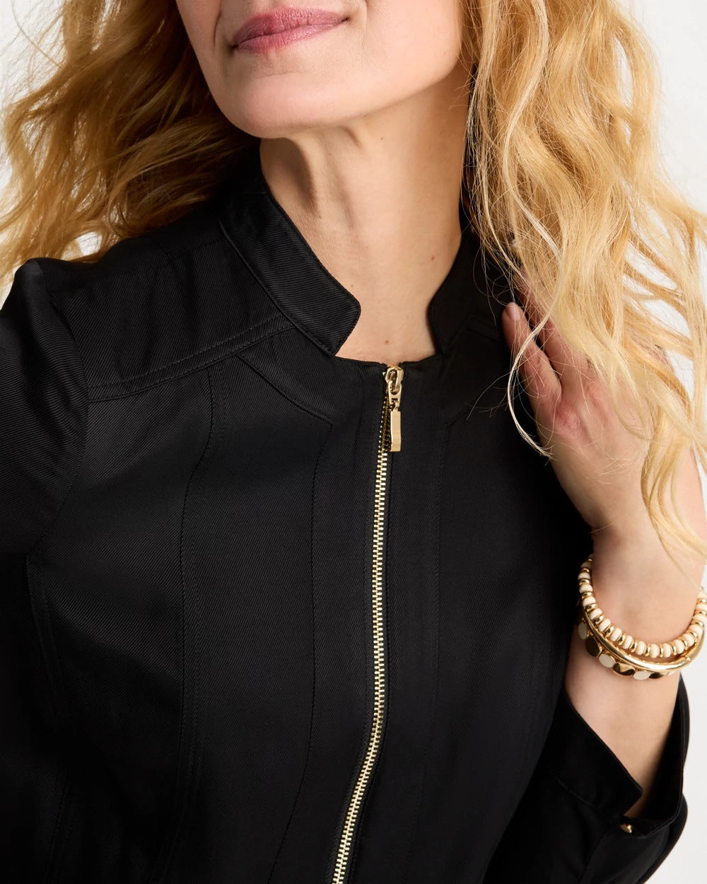 Chico's Quality | Textured Shine Jacket