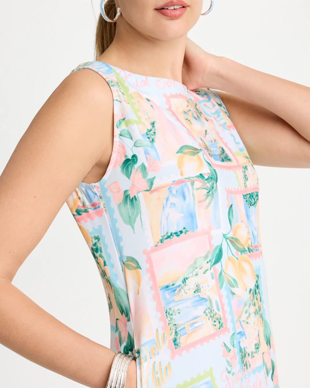 Chico's Recommended | Jersey Knit Positano Shift Dress