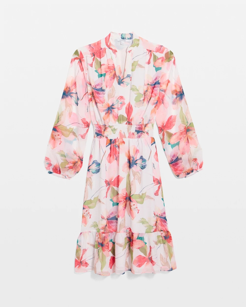 Chico's Discount | Georgette Trapunto Pullover Dress