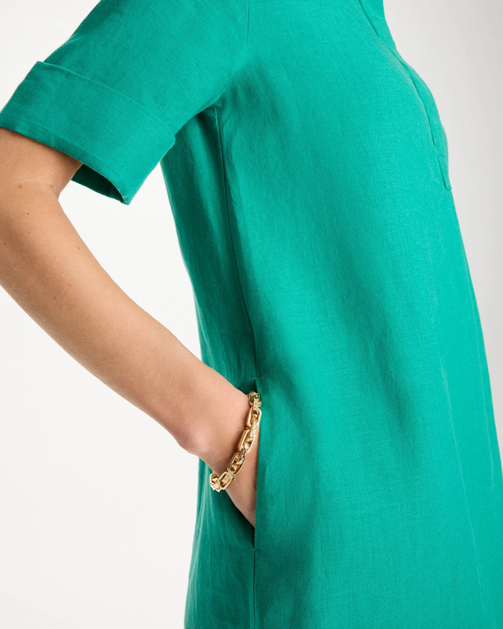 Chico's Popular | Linen Popover Dress