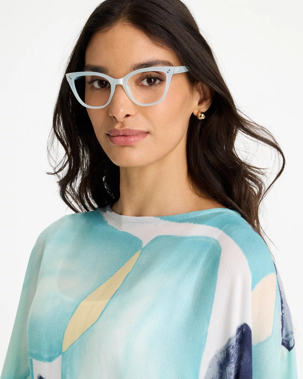 Chico's Essential | Pearlescent Cat Eye Readers