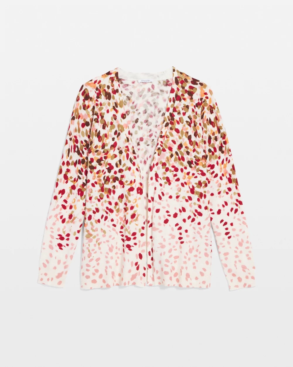 Chico's Great Value | Ombré Printed V-Neck Cardigan