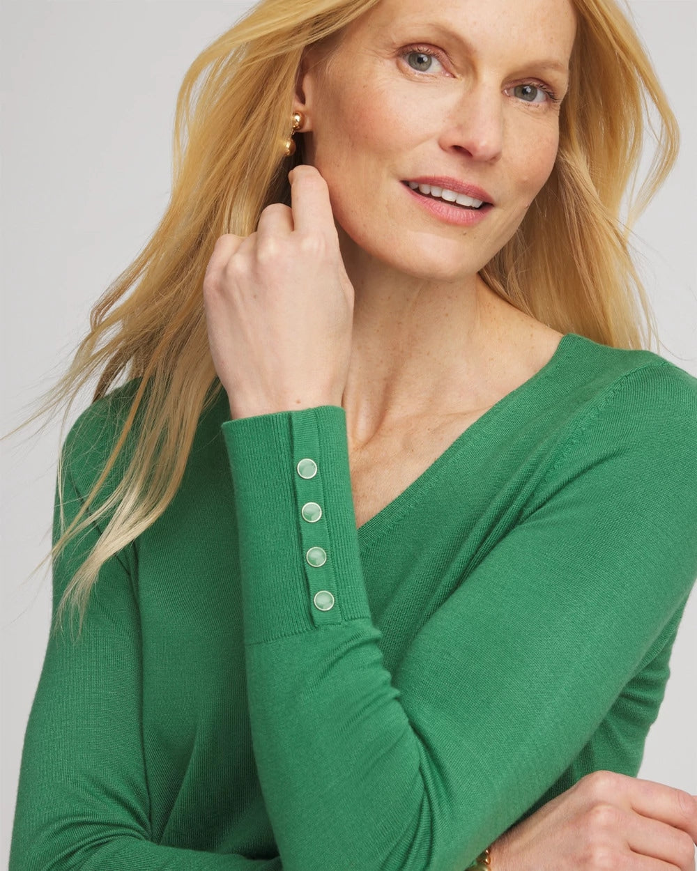 Chico's Popular | Ella V-Neck Pullover Sweater