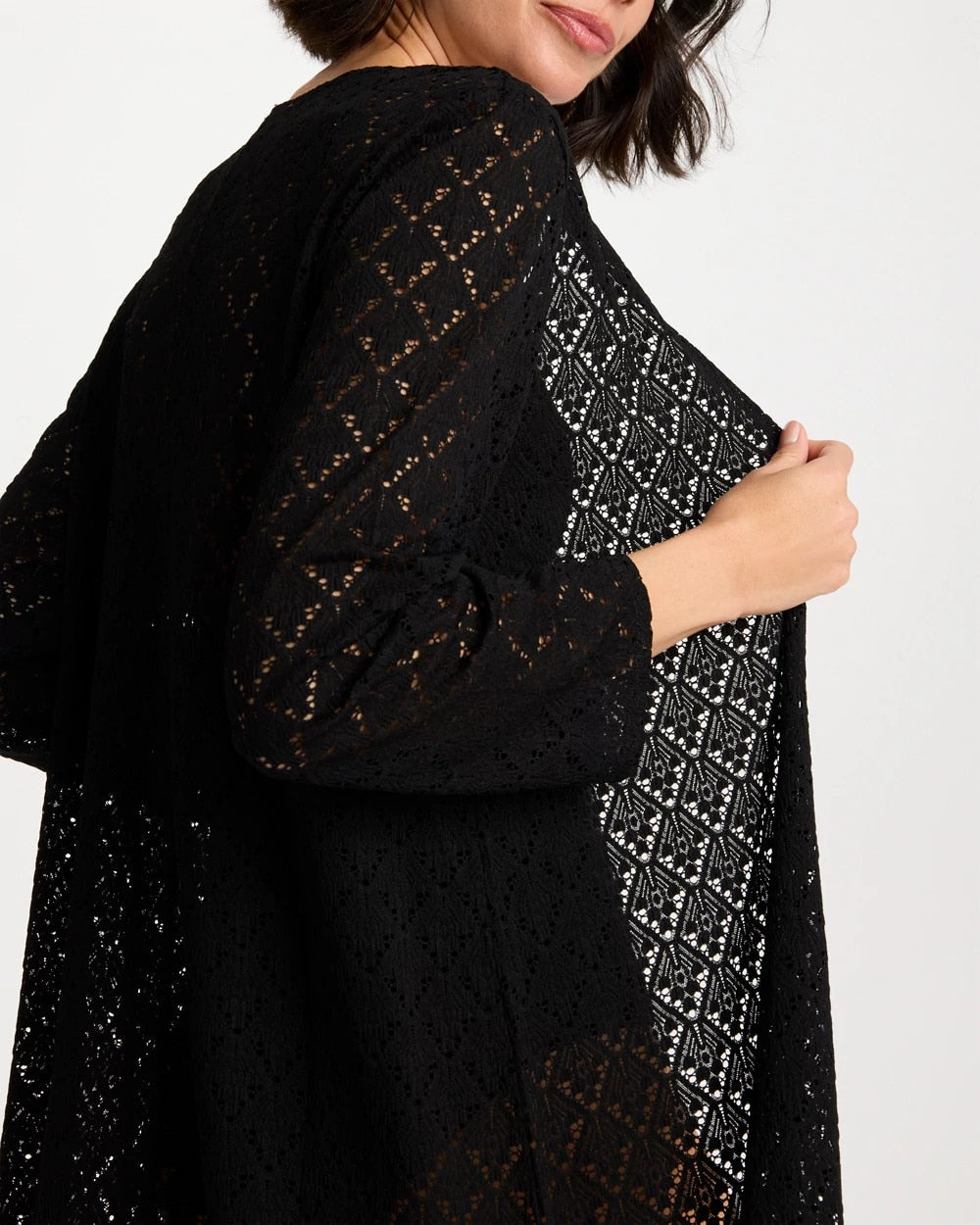 Chico's New | Long Knit Swim Cover-Up