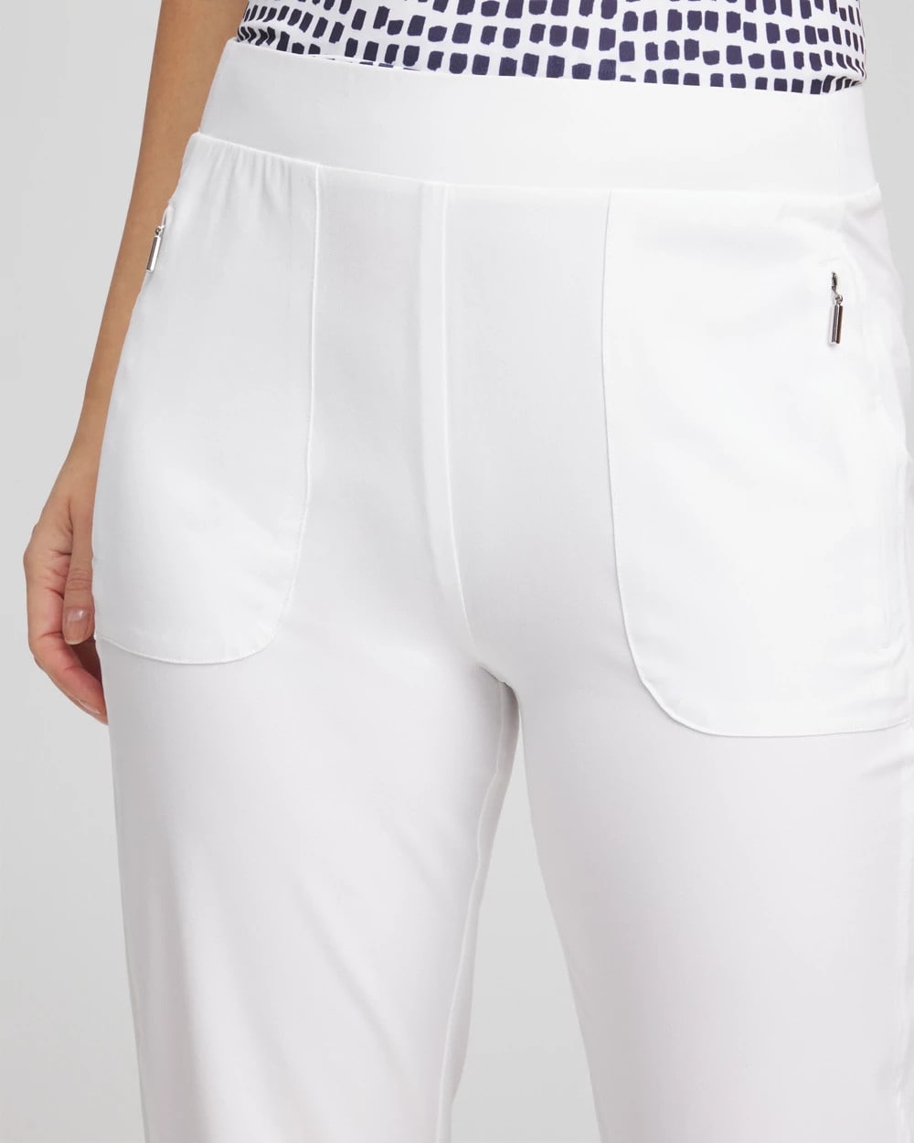 Chico's Premium | Zenergy® UPF Bungee Neema Cropped Pants