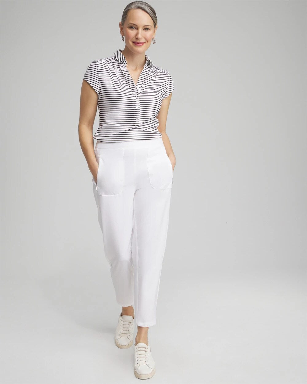 Chico's Popular | Zenergy® UPF Ribbed Side Ankle Pants