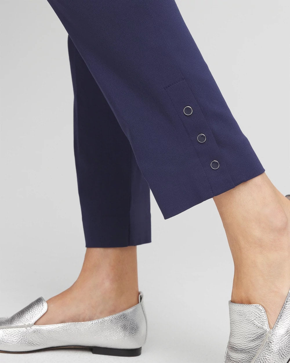 Chico's Best Price | Brigitte™ Pull-On Slim Rivet Ankle Pants