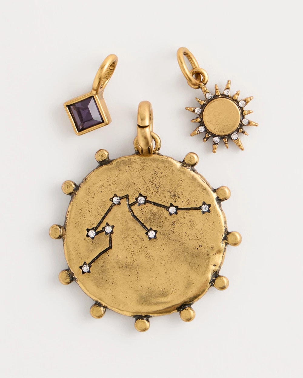 Chico's Featured | Aquarius Zodiac Charm Pendant