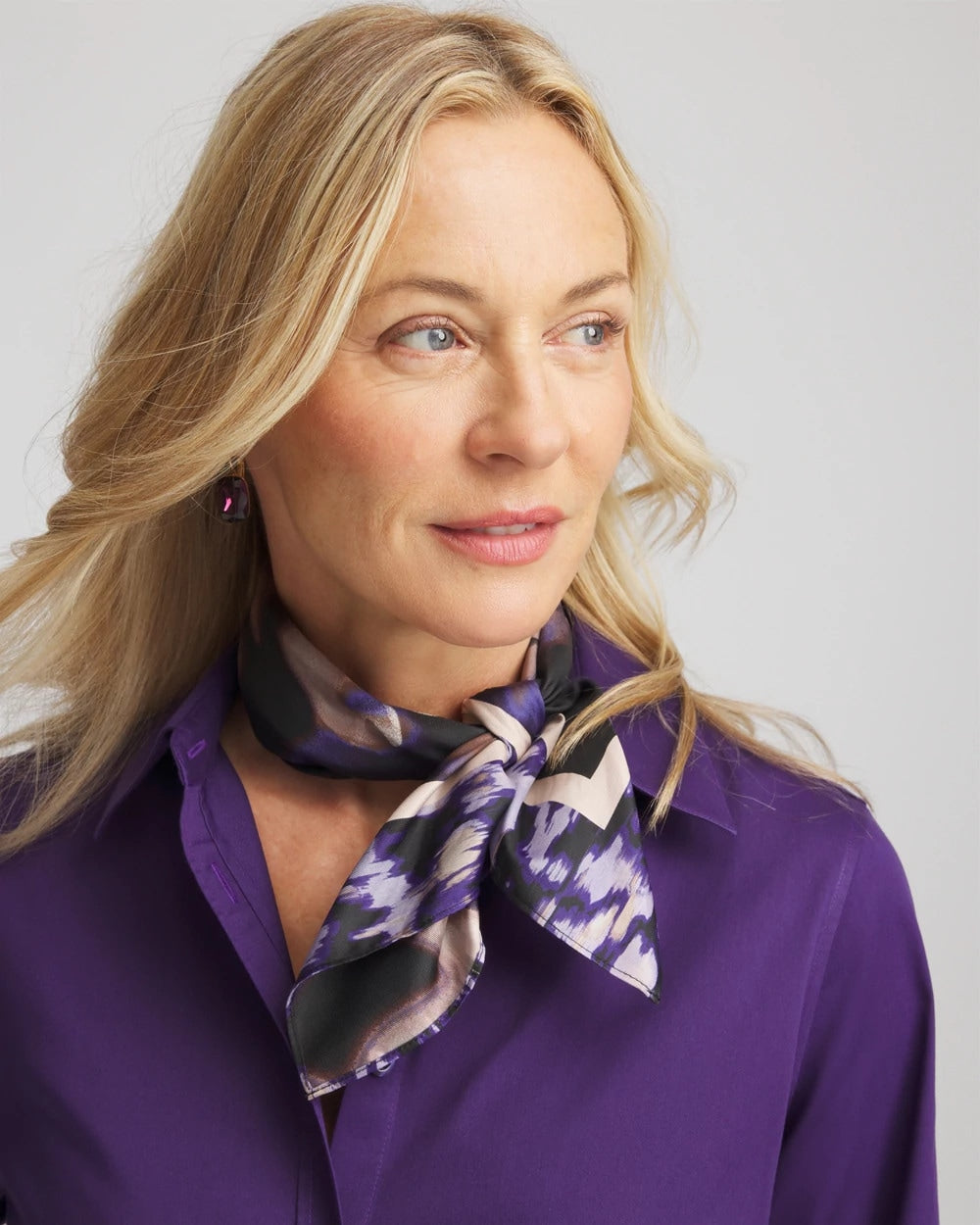 Chico's Customer Favorite | Fjord Flora Square Neckerchief Scarf