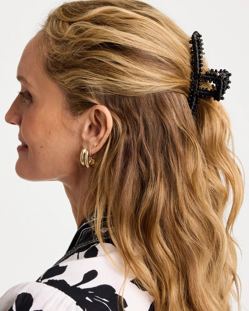 Chico's Value | Black Raffia Hair Clip