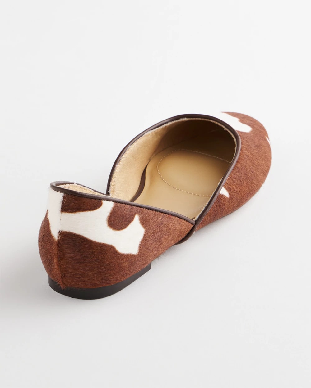 Chico's Discount | Sophie Pony Haircalf Leather Flats