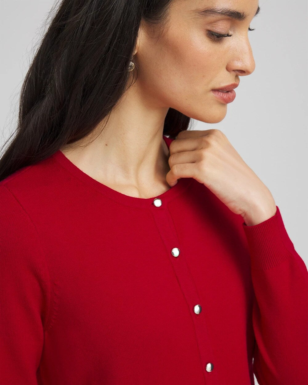 Chico's Quality | Crewneck Cardigan