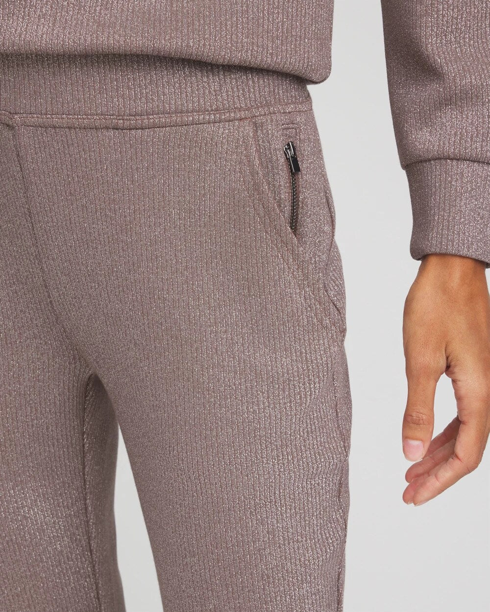 Chico's Signature | Zenergy® Sparkle Tapered Ankle Pants