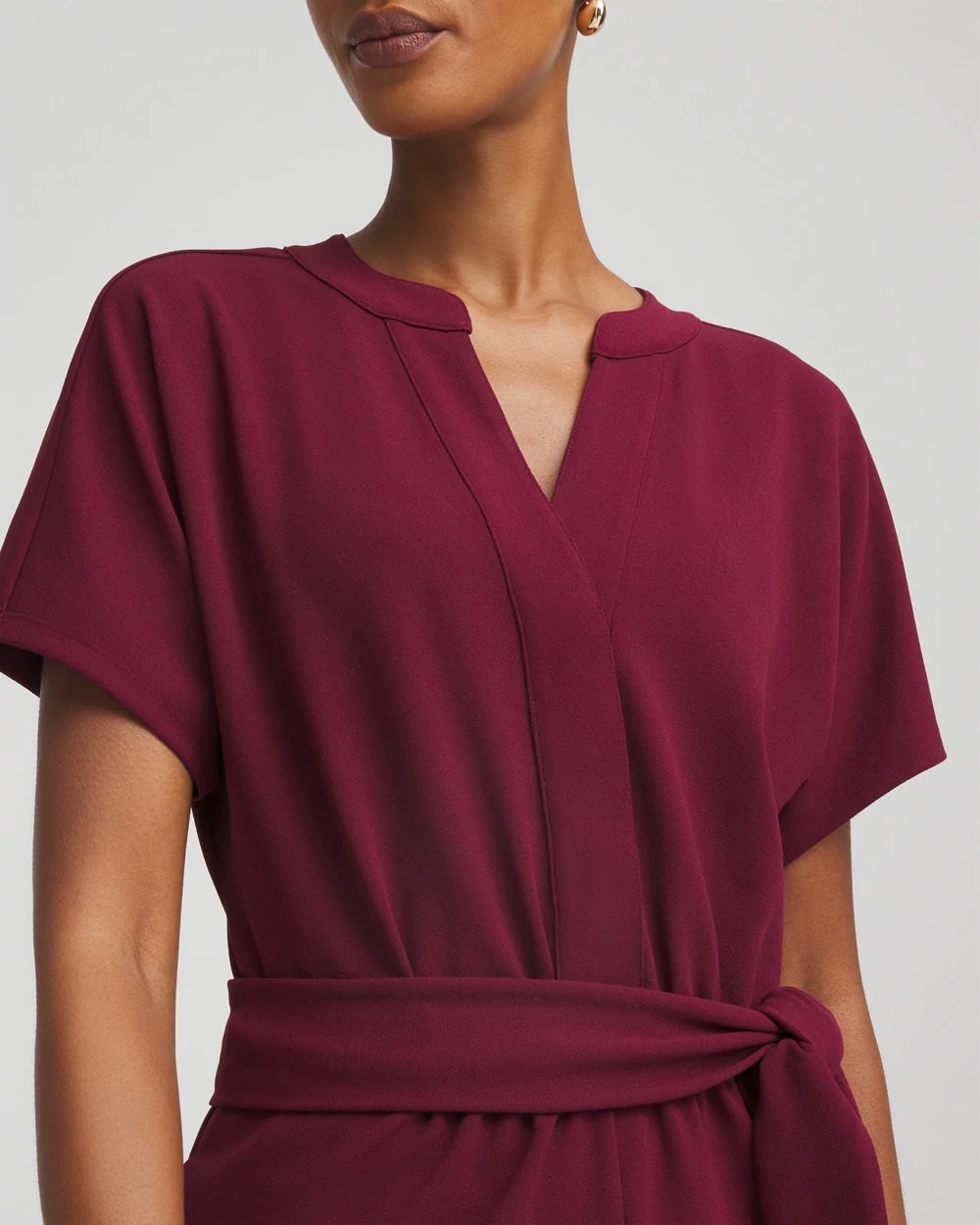 Chico's Smart Buy | Belted Dolman-Sleeve Jumpsuit