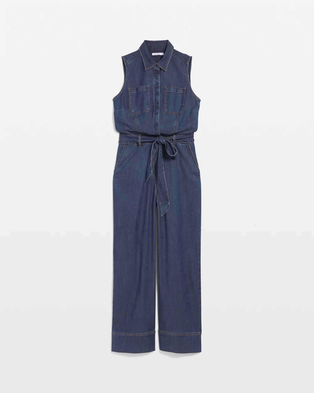 Chico's Quality | Denim Wide-Leg Jumpsuit