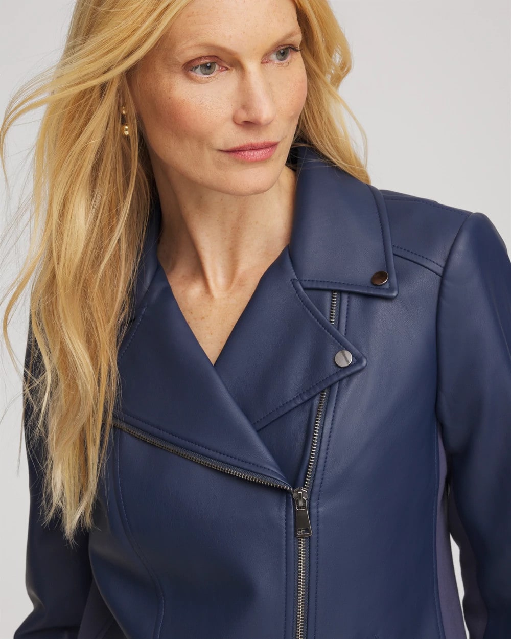 Chico's Deals | Faux Leather Moto Jacket