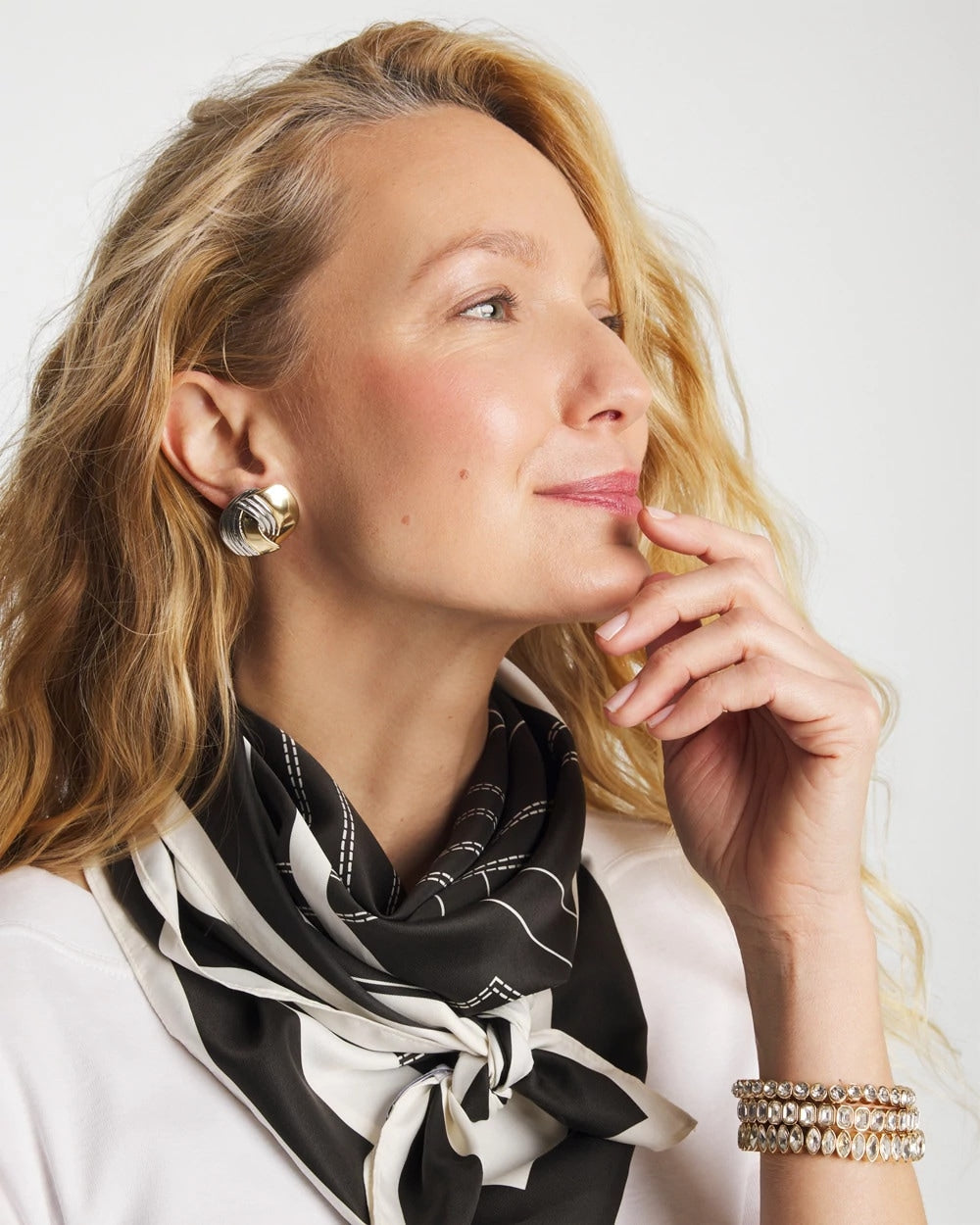 Chico's Best Seller | Mixed Metal Stud Earrings