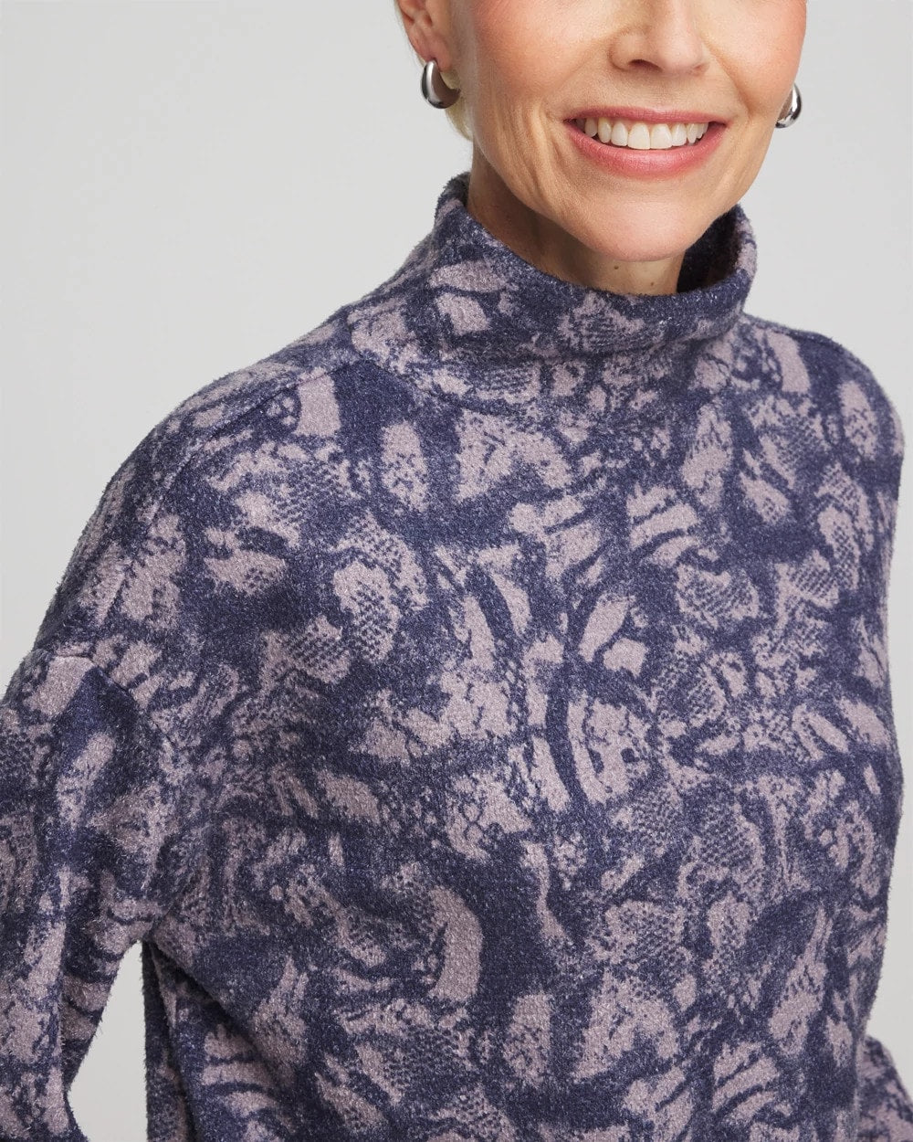 Chico's Sale | Animal Cozy Turtleneck