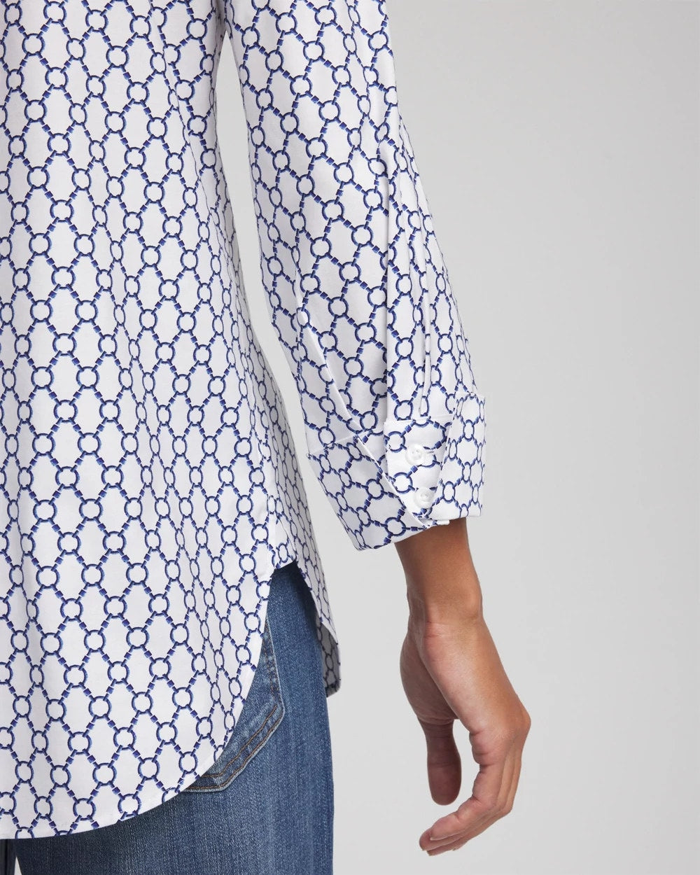 Chico's Exclusive | No Iron™ Chain Connection Shirt