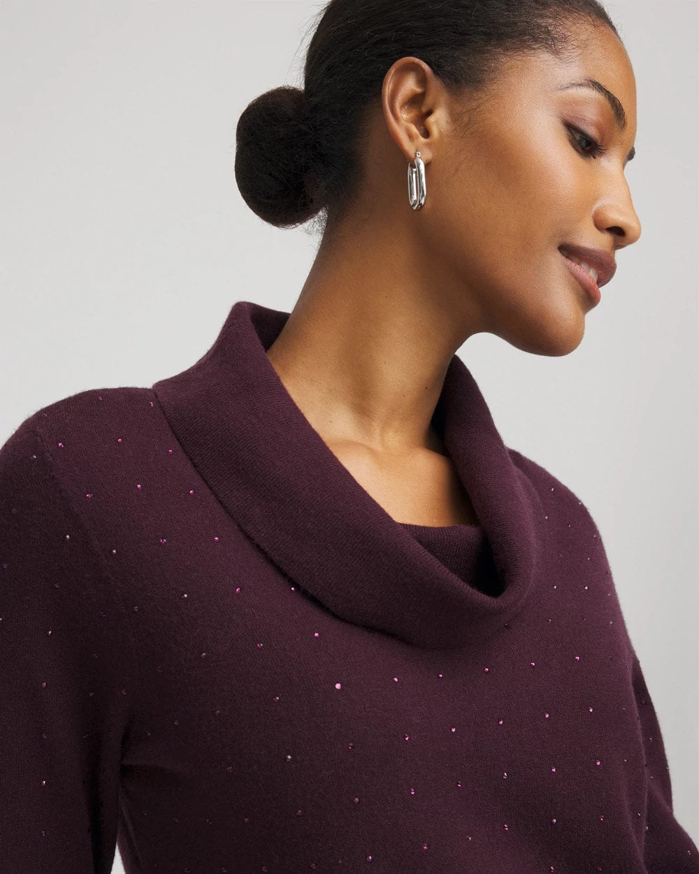 Chico's Trending | Zenergy® Luxe Diamante Cowlneck Tunic