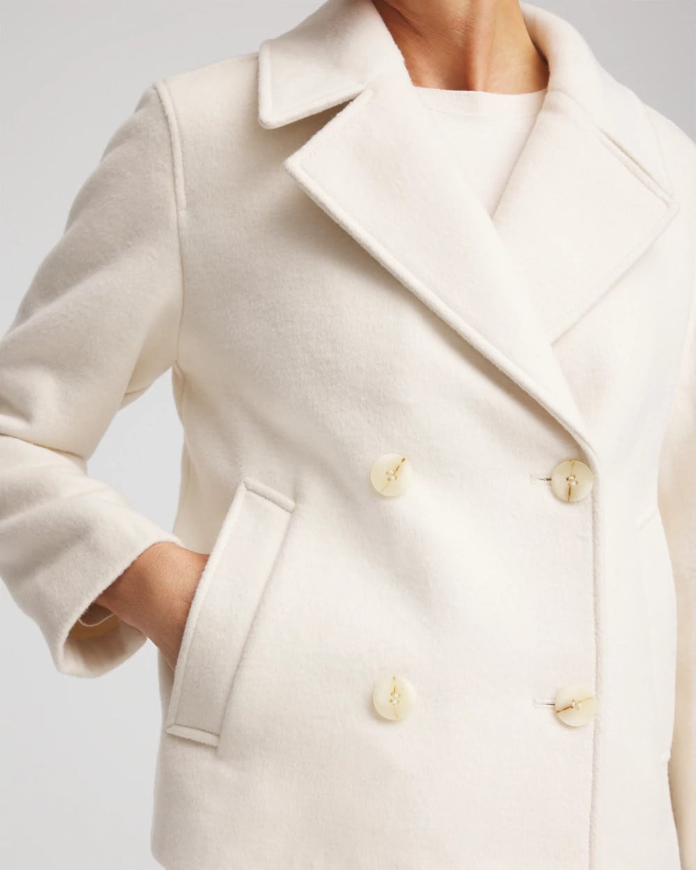 Chico's Best Price | Wool Peacoat