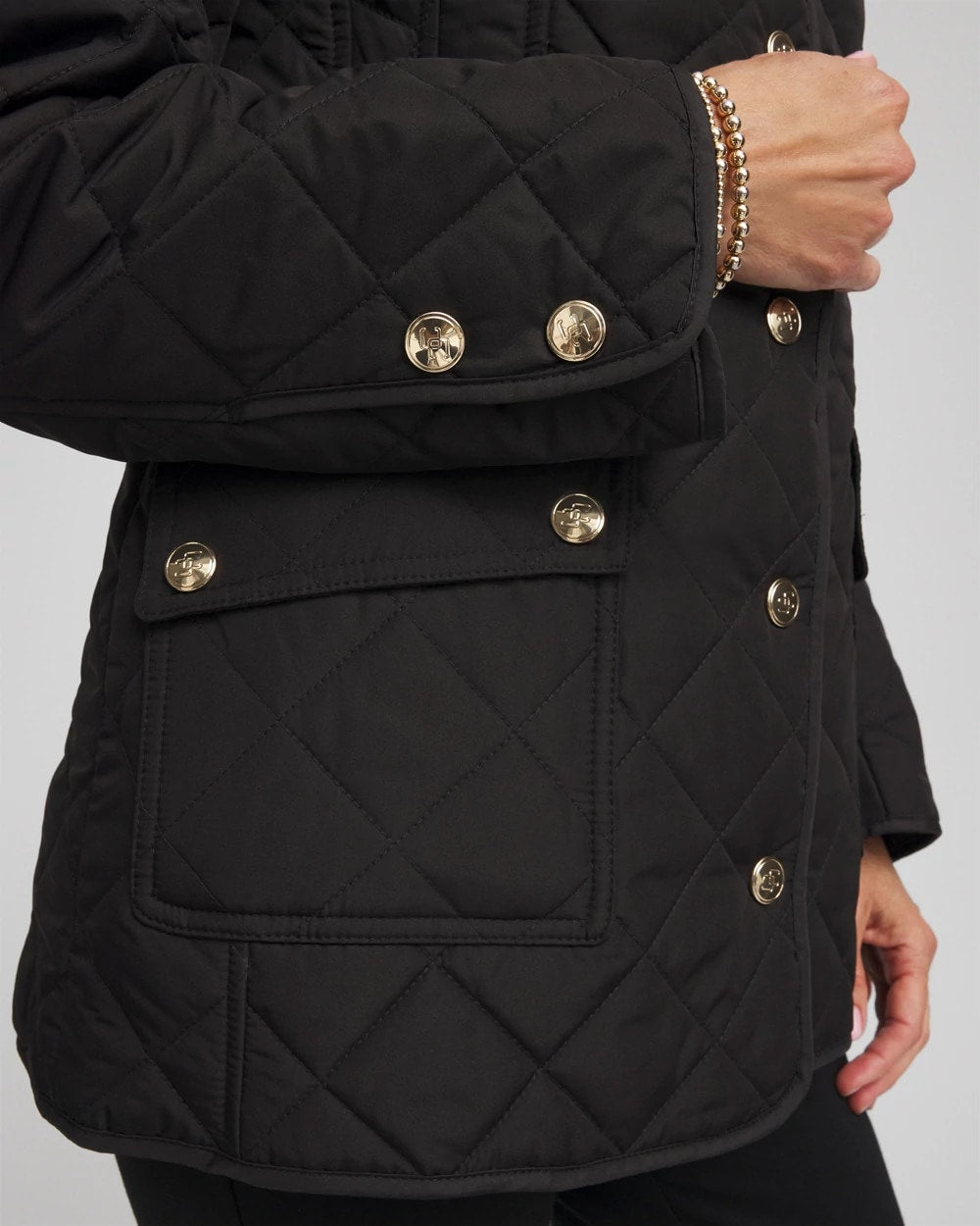 Chico's Sale | Quilted Barn Jacket