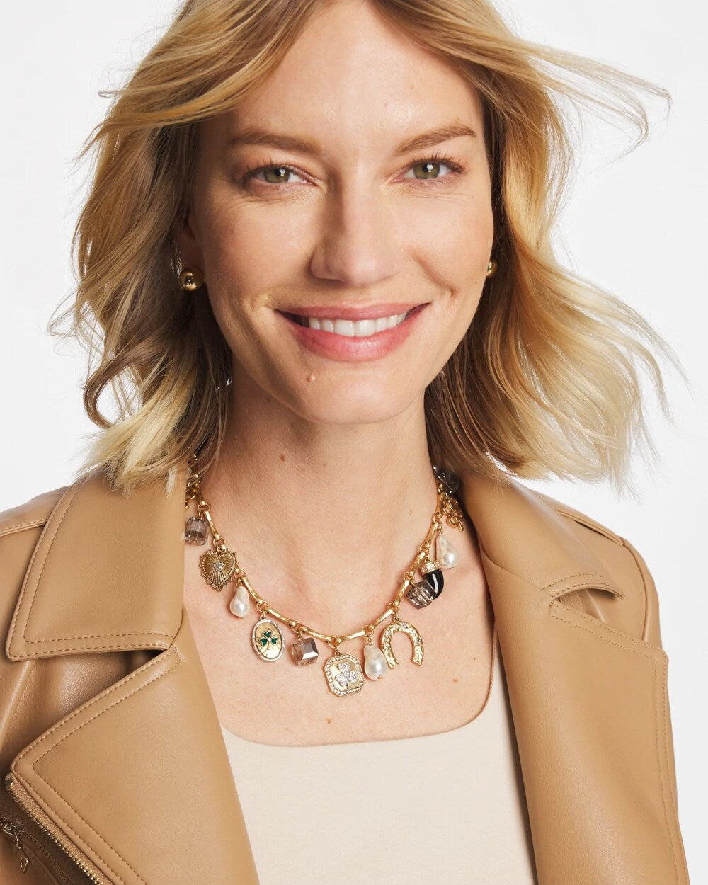 Chico's Latest | Lucky Charm Short Necklace