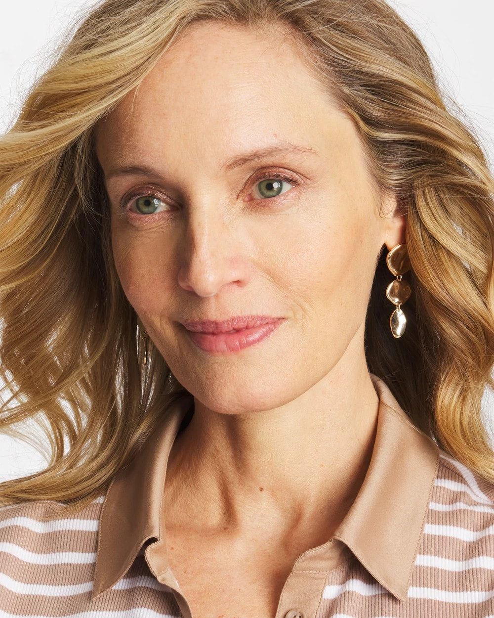 Chico's Popular | Liner Gold Drop Earrings