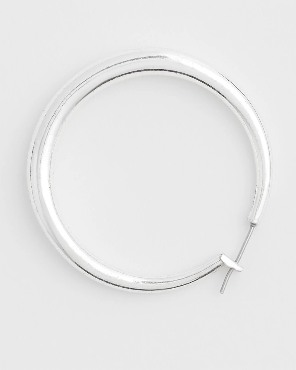 Chico's Essential | Cassie Silver-Tone Hoop Earrings