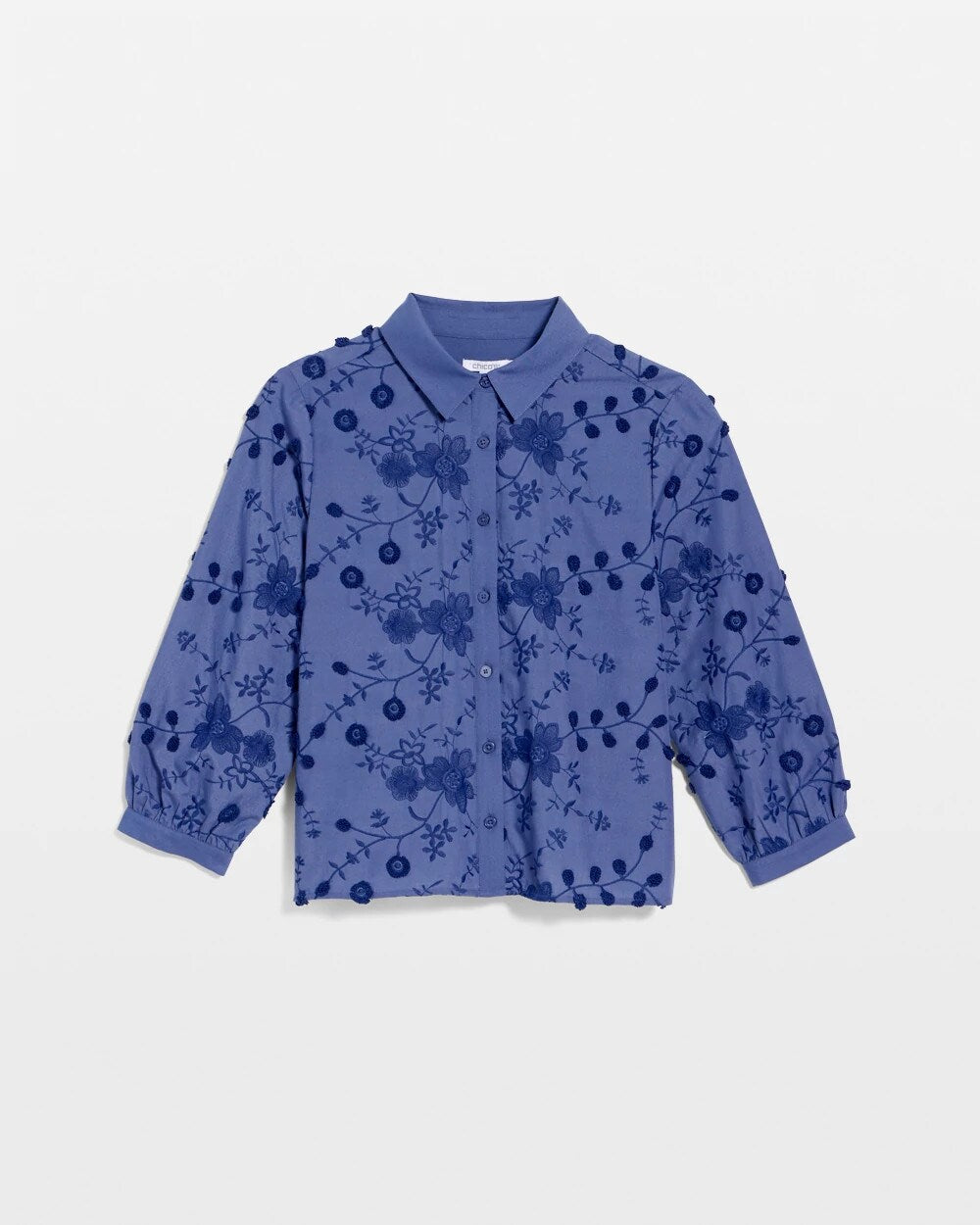 Chico's Smart Buy | 3D Floral Embroidered Top