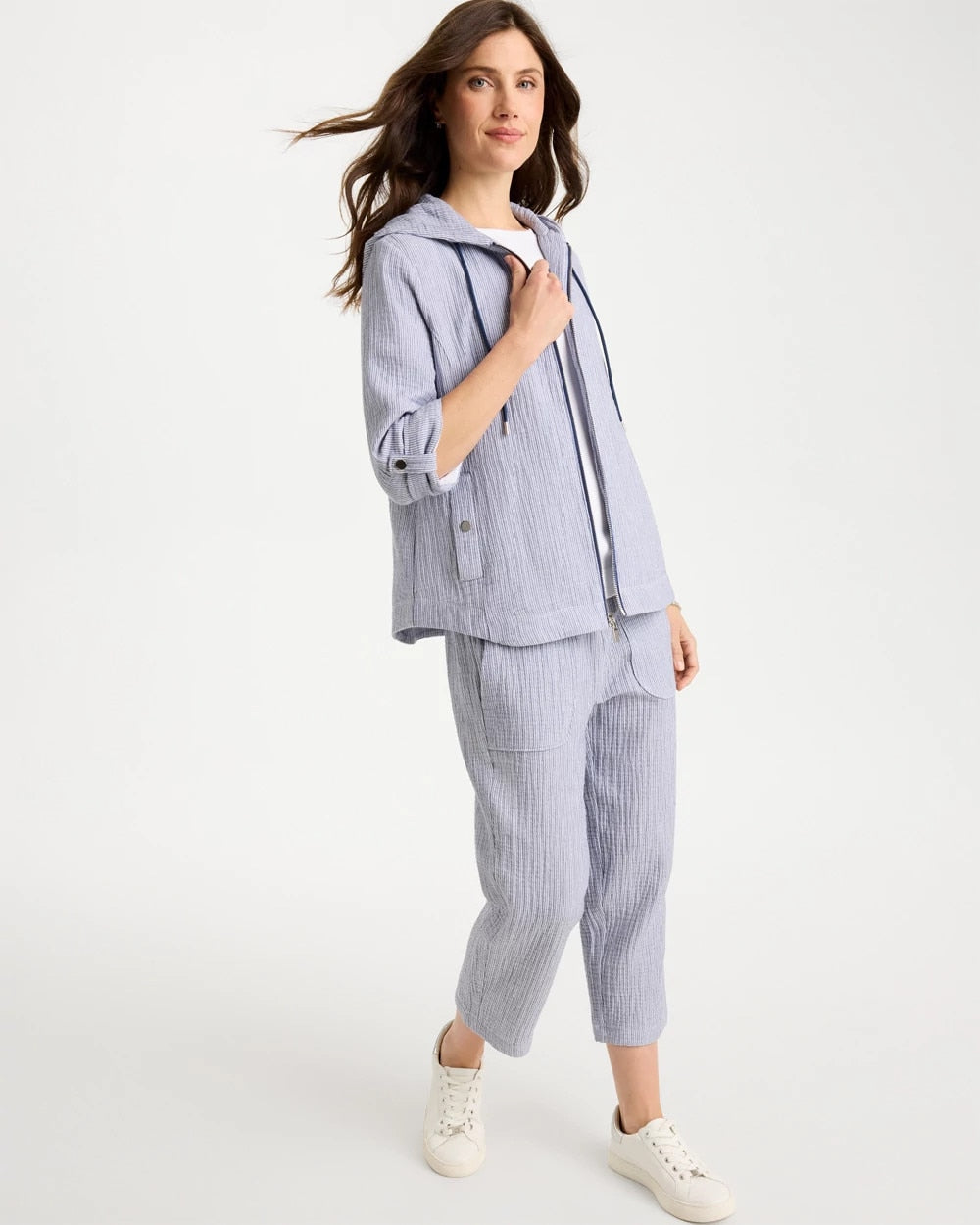 Chico's Customer Favorite | Zenergy® Striped Gauze Jacket
