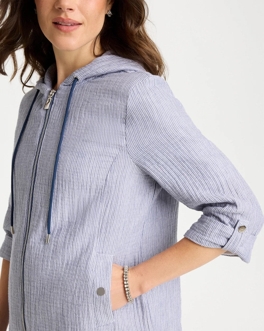 Chico's Customer Favorite | Zenergy® Striped Gauze Jacket