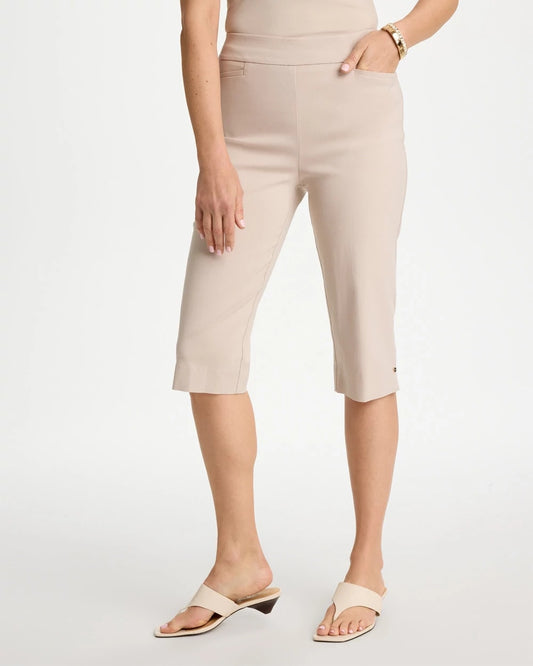 Chico's Customer Favorite | Brigitte™ Slim Rivet Pull-On Capri Pant