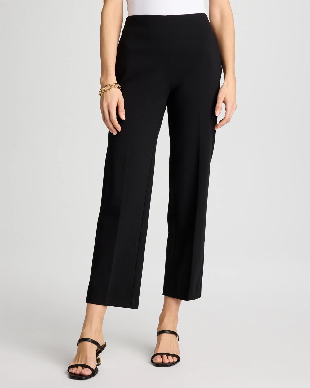 Chico's Customer Favorite | Juliet Lightweight Straight Crop Pants