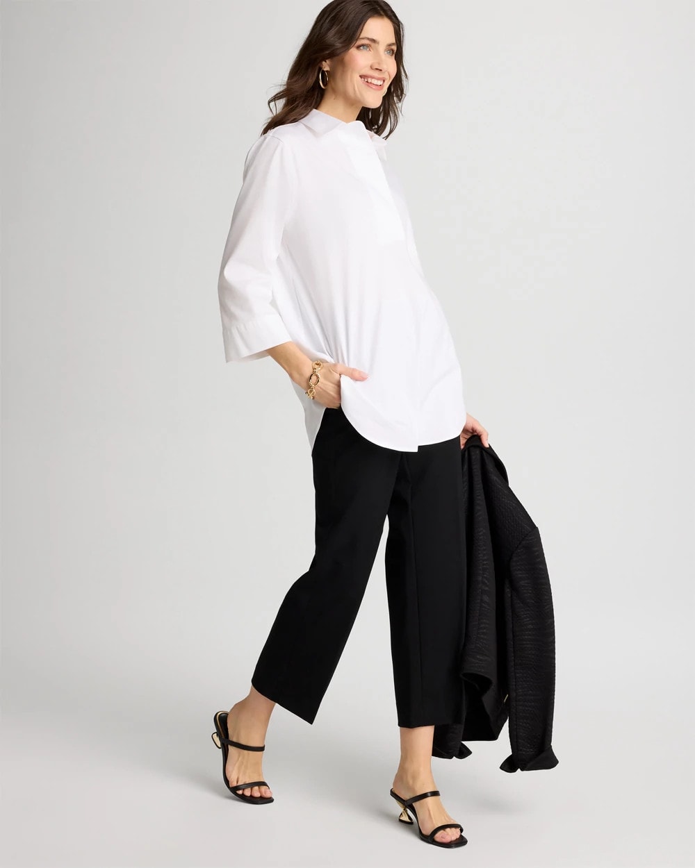 Chico's Customer Favorite | Juliet Lightweight Straight Crop Pants