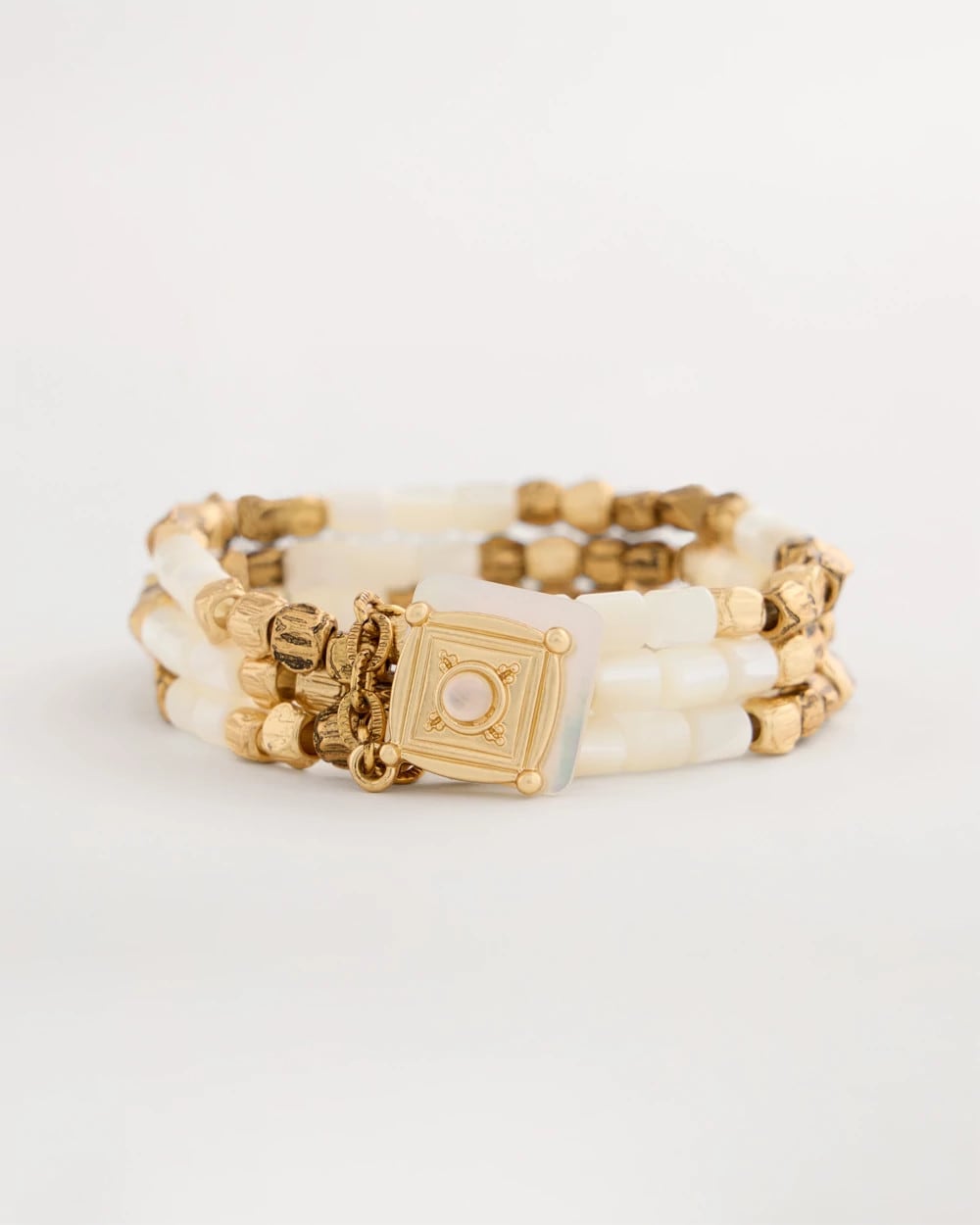 Chico's Sale | Set of 3 Pearl Treasure Stretch Bracelets