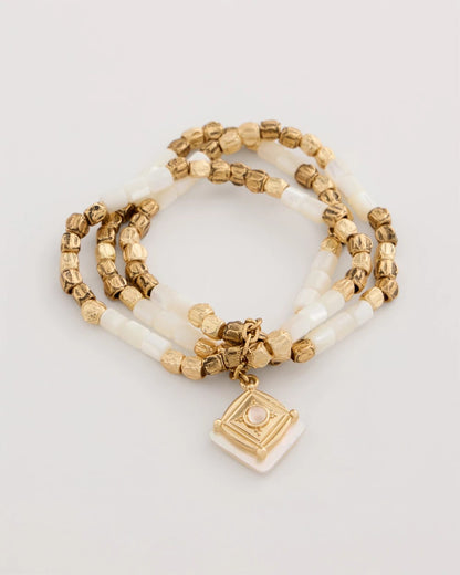 Chico's Sale | Set of 3 Pearl Treasure Stretch Bracelets