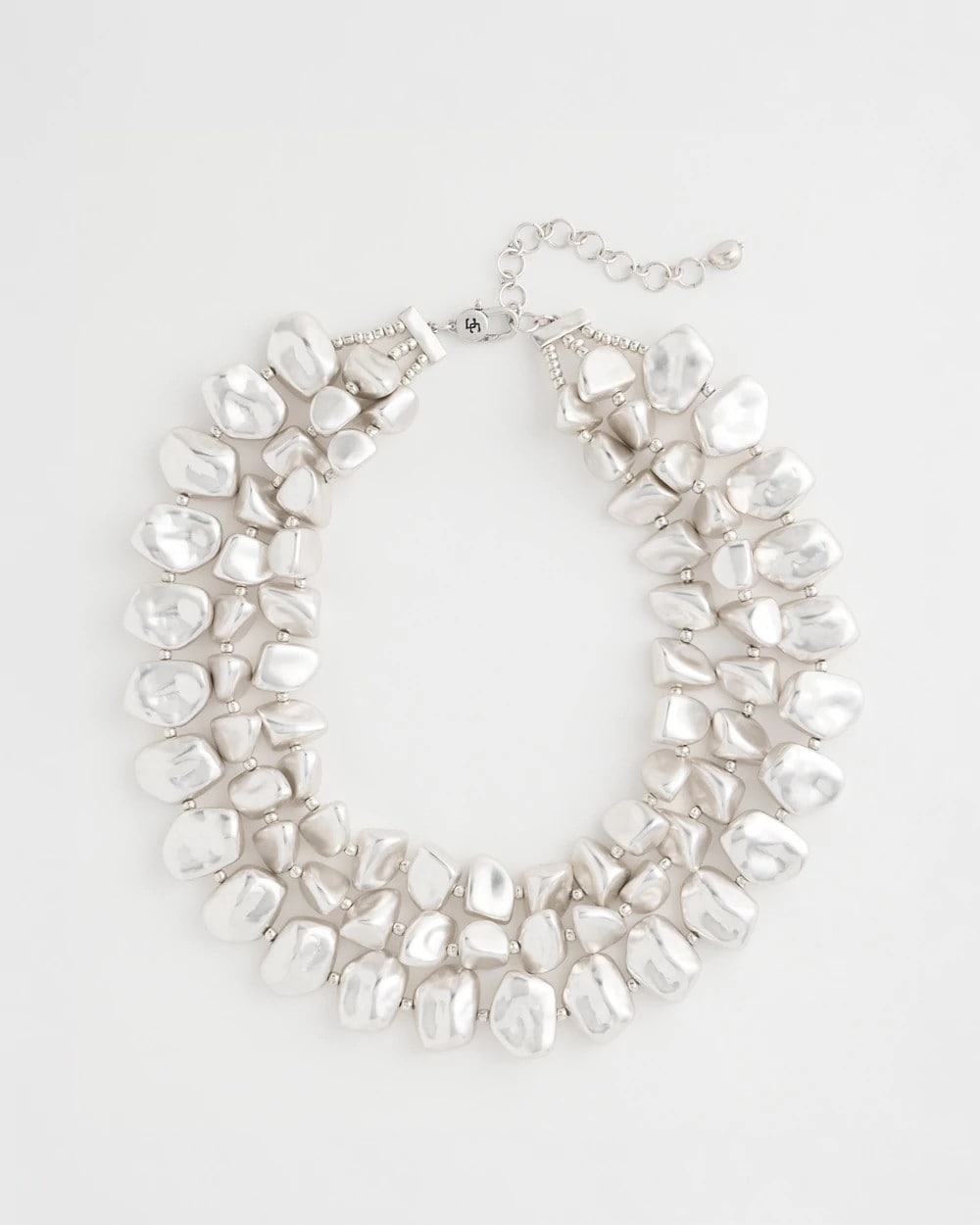 Chico's Discount | Chunky Silver Multi-Strand Necklace