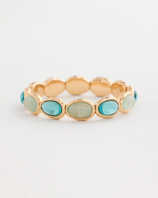 Chico's Signature | Quartz Stone Large Stretch Bracelet