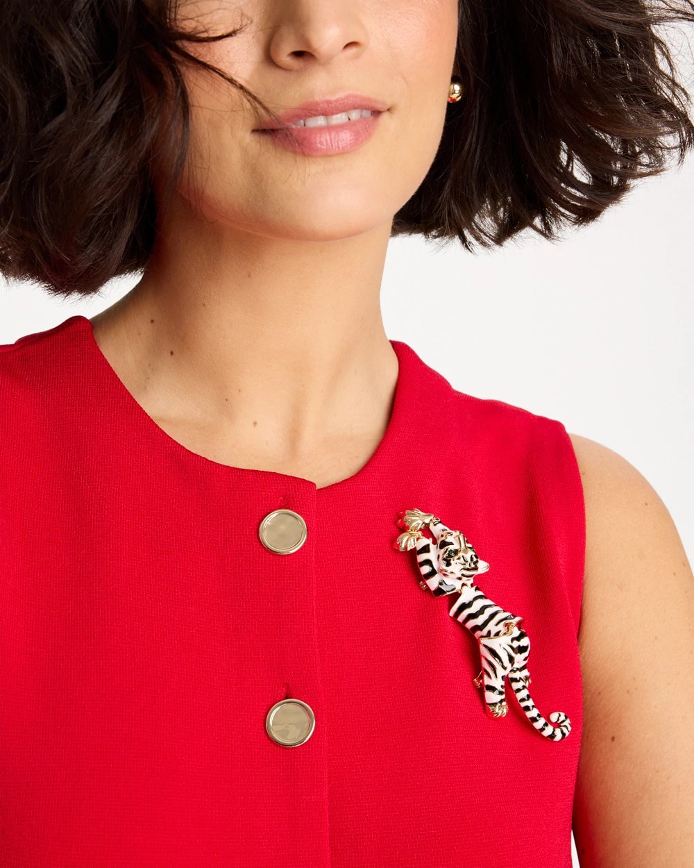Chico's Quality | Tiger Brooch