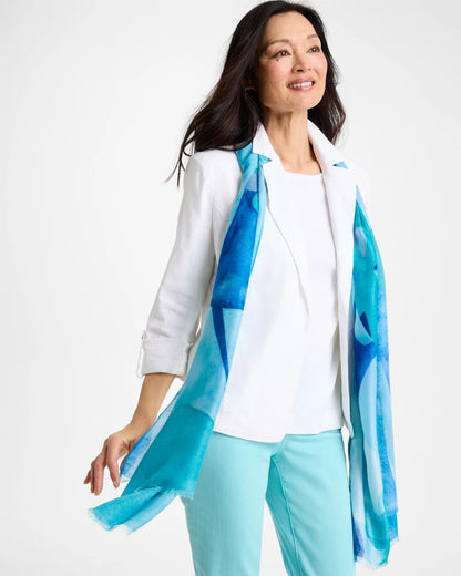 Chico's Latest | Sea Spray Oblong Scarf