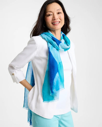 Chico's Latest | Sea Spray Oblong Scarf