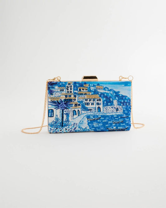 Chico's Exclusive | Embellished Scenic Clutch