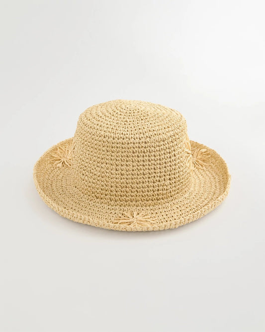 Chico's Discount | Straw Embroidered Beach Hat