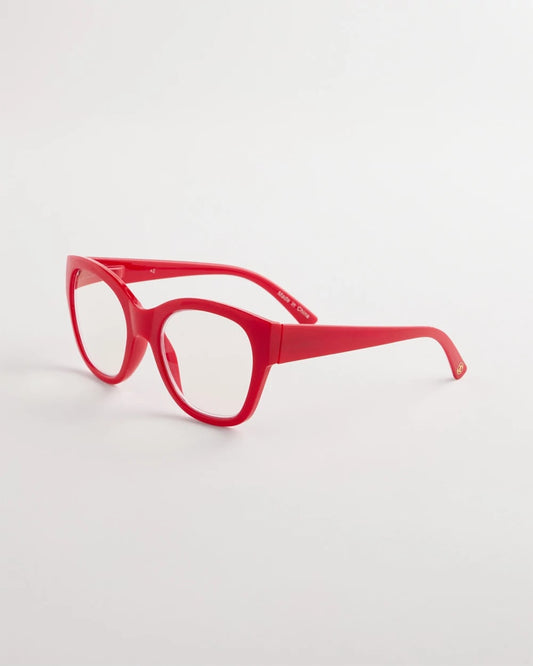 Chico's Exclusive | Large Red Cateye Readers