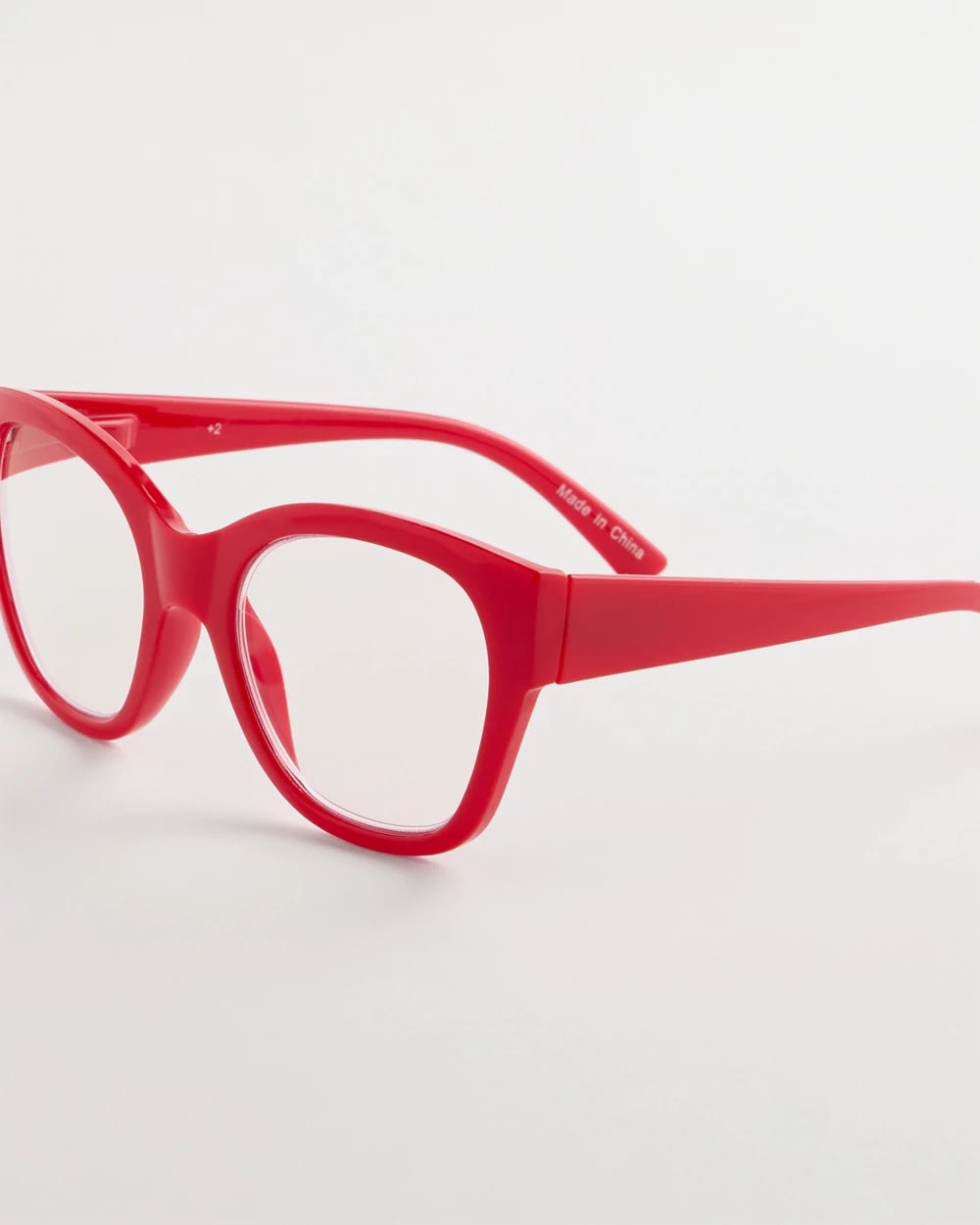 Chico's Exclusive | Large Red Cateye Readers